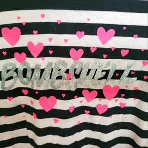 Victoria's secret striped t-shirt